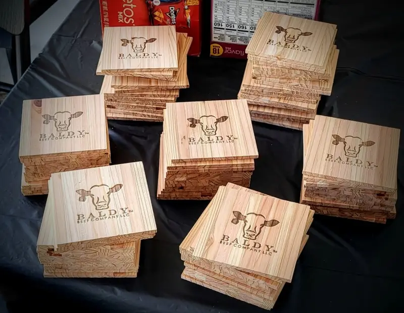 Houston Rodeo & Baldy Beef Co. - Promoting Cedar Coasters and Baldy Beef Co at the Houston Rodeo Cook-Off