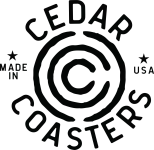 Cedar Coasters - Made in USA